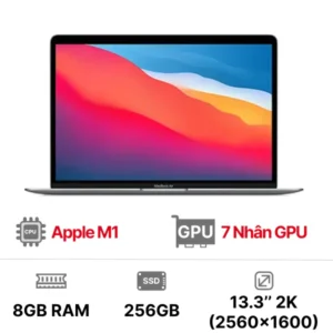 MacBook Air M1 13 inch 7GPU 8CPU 8GB/256GB - Chính Hãng VN